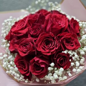 24 Rose Gift Wrapped