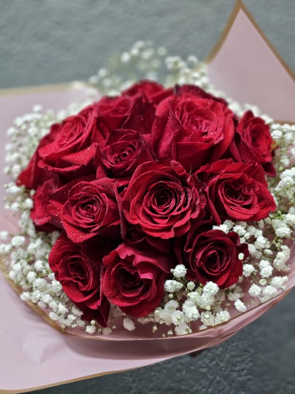 24 Rose Gift Wrapped