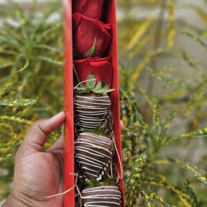 Roses & Strawberries Slim Box