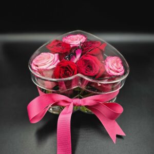 Heart Shape Acrylic Box