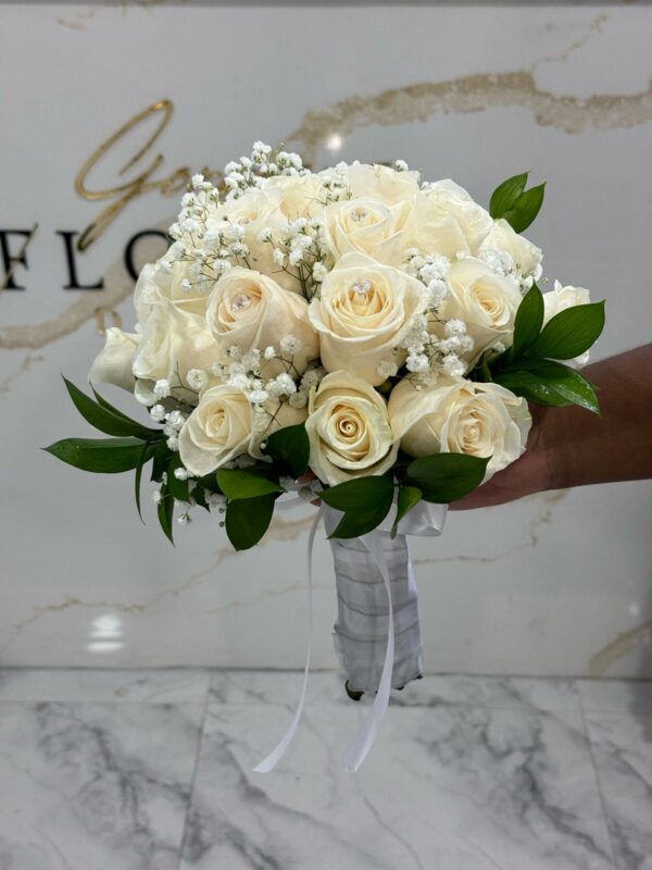 Round Bridal Bouquet - Image 7