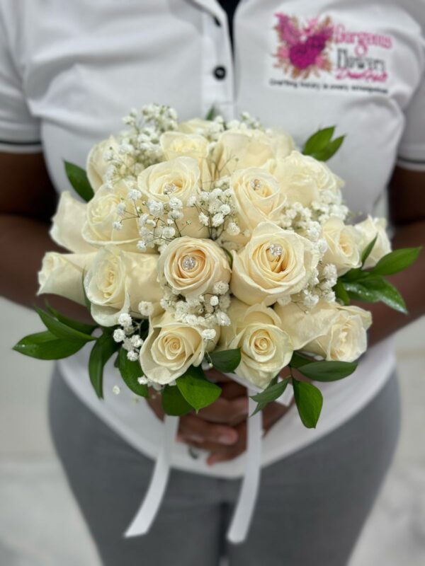 Round Bridal Bouquet - Image 6