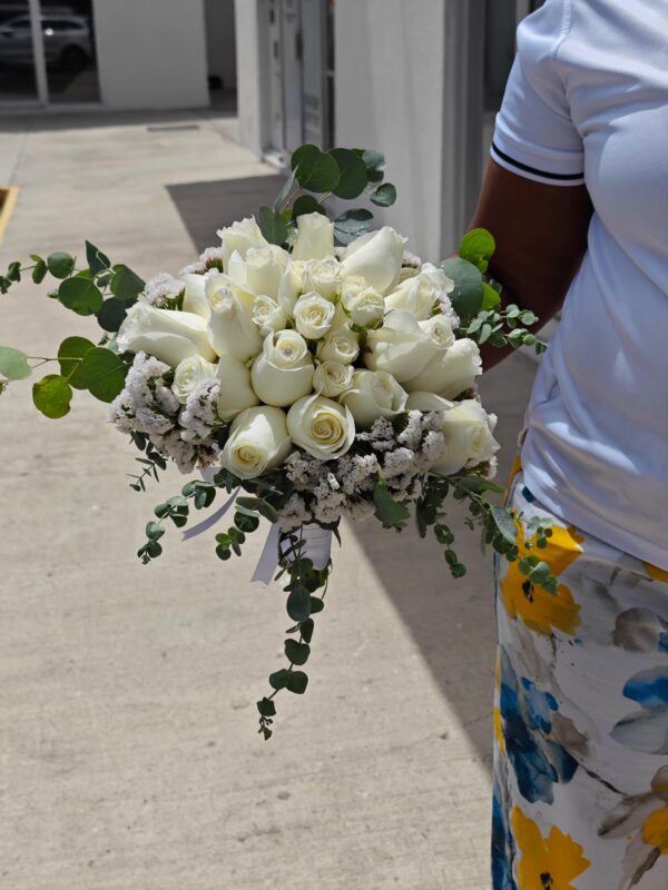 Round Bridal Bouquet - Image 3