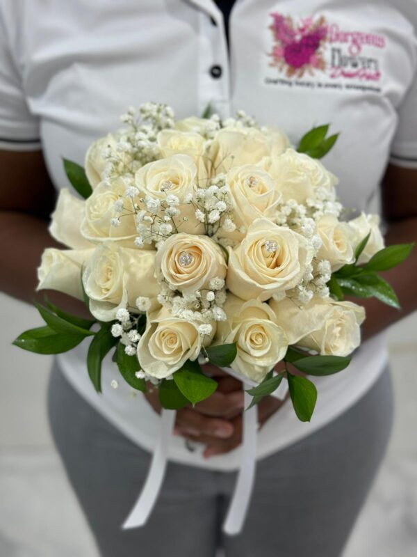 Round Bridal Bouquet - Image 4