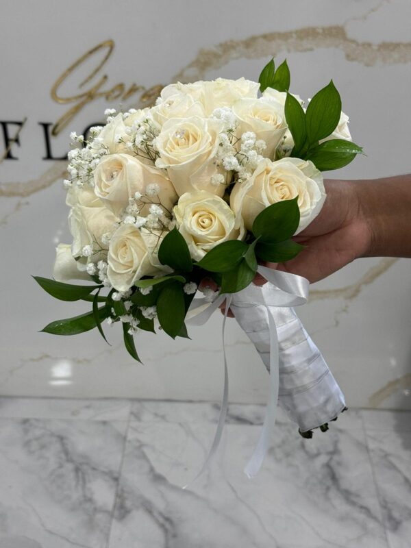 Round Bridal Bouquet