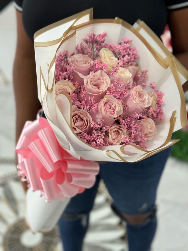 12 Rose Gift Wrapped - Image 2