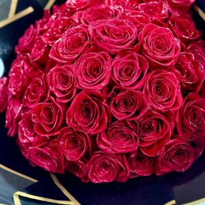 50 Roses Gift Wrapped