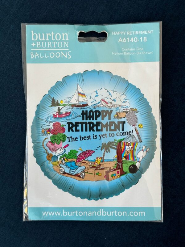 Happy Retirement Balloon