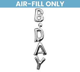 PHR 38" PKG BDay Silver
