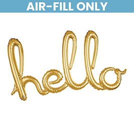PHR 39" PKG Hello Gold Script