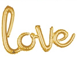PHR 31" PKG Love Gold Script