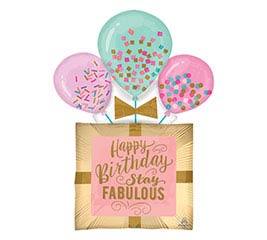 HBD 32" PKG Fabulous Birthday