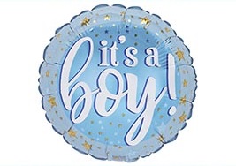 Bby 9" It's a Boy Blue