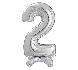 NUM 25" PKG Standups 2 Silver