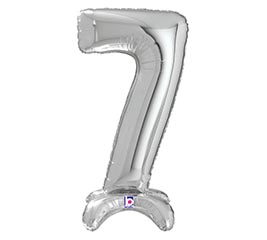 NUM 25" PKG Standups 7 Silver