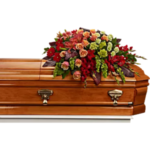 A Fond Farewell Casket Spray