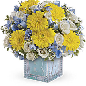 Baby's First Block by Teleflora - Blue
